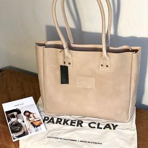 Parker Clay - Merkato Signature Tote - Sand